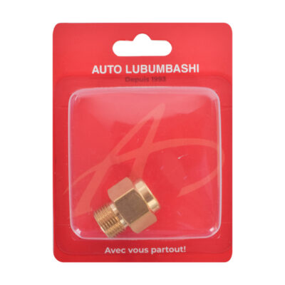 Brass Hex Reducing Nipple – Male-to- Female Adapter – High Pressure