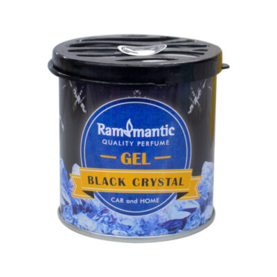 Perfume Gel, Black Crystal Fragrance, Car & Home Air Freshener, 80g