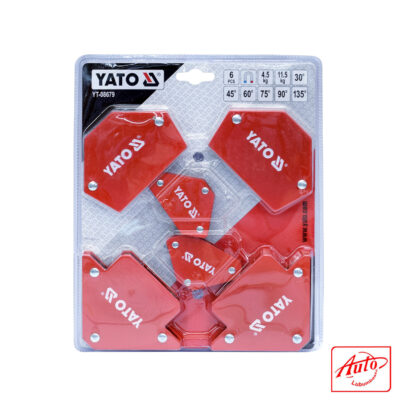 Welding Magnet Holder Set (6 pcs / 4.5–11.5 kg)