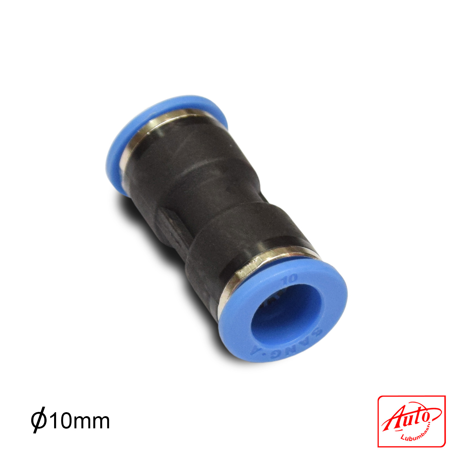 Pneumatic Quick Connector – PU Plastic, 10 mm Hose - Image 2