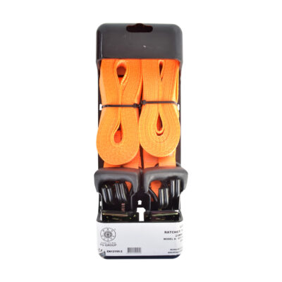 Heavy-Duty Ratchet Tie-Down Strap Set – 25mm × 5m – 750 kg LC