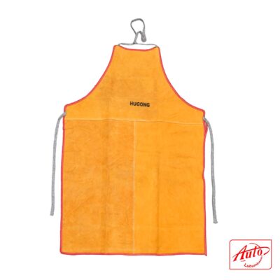 Leather Welding Apron (Cow Split Leather, Heat-Resistant, Safety Work Apron)