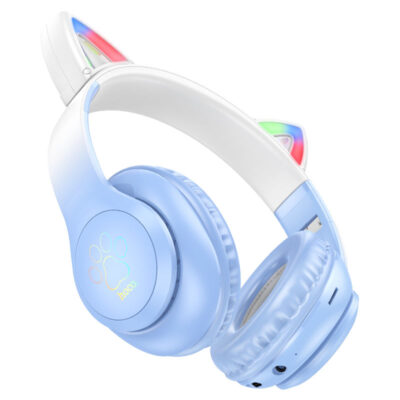 Cat Ear BT Bluetooth Headset – Crystal Blue