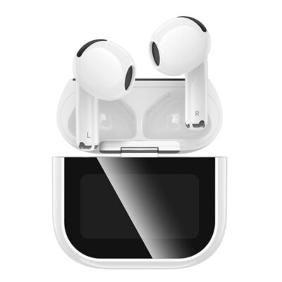 True Wireless Bluetooth Earbuds with LED Touchscreen Case