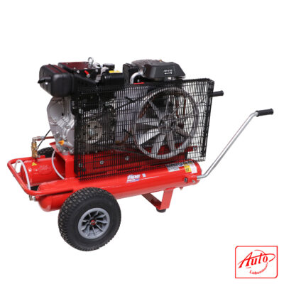 Diesel Mobile Air Compressor – 7 HP, 200 L, 10 Bar