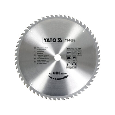 TCT Circular Saw Blade for Wood – 400x30x2.8mm, 60 Teeth