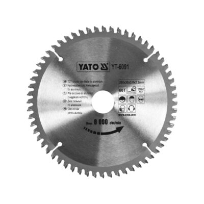 TCT Circular Saw Blade for Aluminium – 200 mm, 60 Teeth