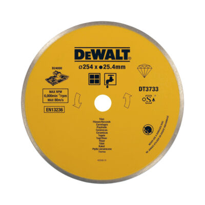 Tile/Ceramics Diamond Disc– 254 × 1.6 × 25.4 mm