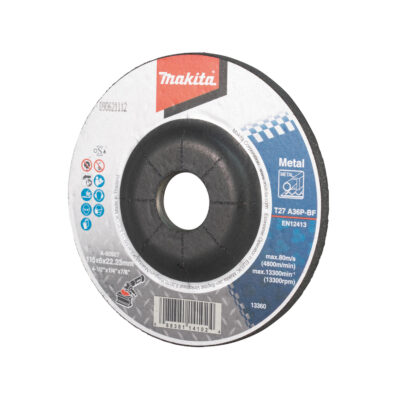 Metal Grinding Disc – 115 × 6 × 22.23 mm