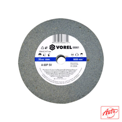 Grinding Disc for Bench Grinder – 125x12.7x17mm, Coarse Grain