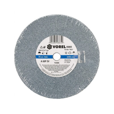 Grinding Disc for Bench Grinder – 150x12.7x17mm, Fine Grain
