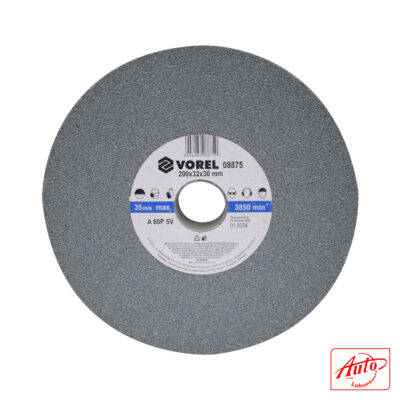 Grinding Disc for Bench Grinder – 200x31.75x30mm, Fine Grain