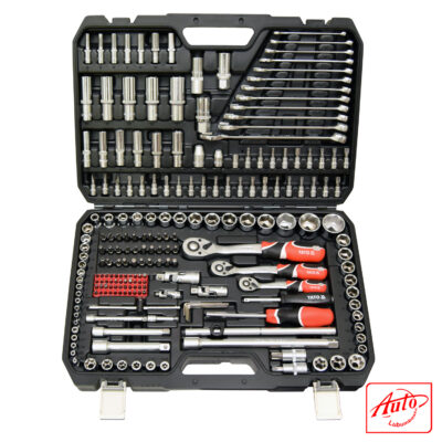 11/4", 3/8", 1/2" Drive Tool Set – 120 Pcs