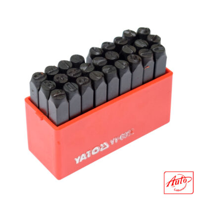 Letter Stamp Set – 6 mm, 27 Pcs