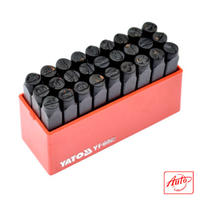 Letter Stamp Set – 8 mm, 27 Pcs